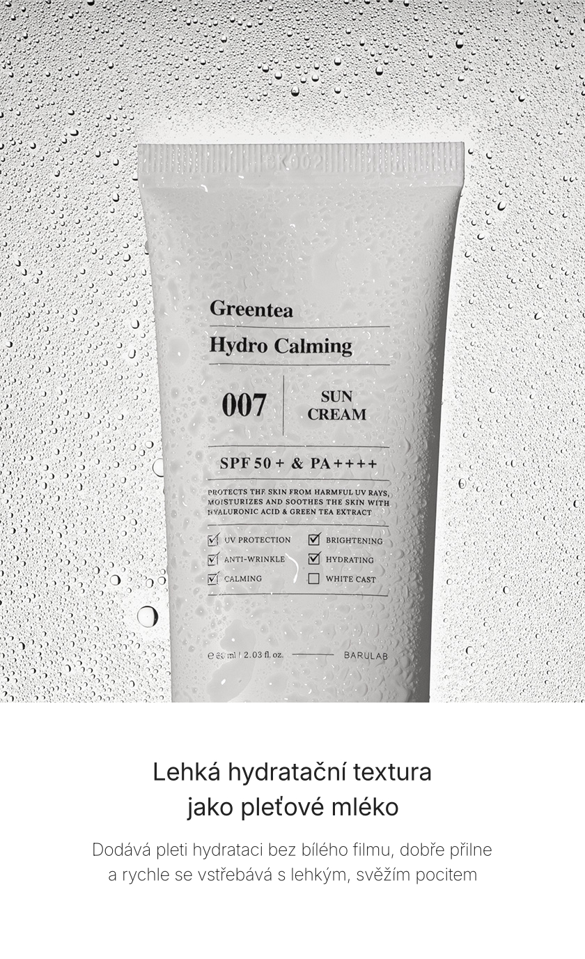 1.3. Detailed Page BARULAB Greentea Hydro Calming Sun Cream